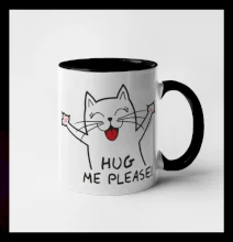 Mačka hug me please