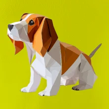 Bígel zlepený z papiera