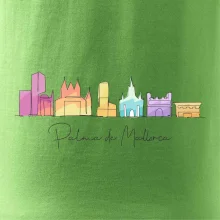 Mallorca - Siluety pamiatok - farebné