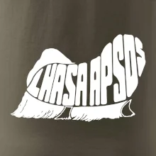 Lhasa Apso nápis v tele