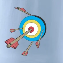 Šípy vo farebnom terči