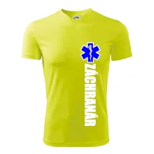 Nápis Záchranár + hviezda