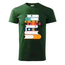 Knihy flat design Knihy flat design