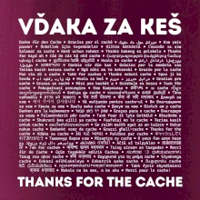 Vďaka za keš (v rôznych jazykoch)