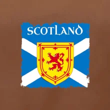 Škótska vlajka s erbom leva