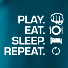 MMA eat sleep repeat