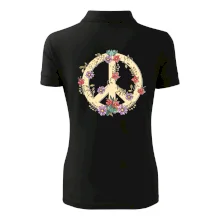 Peace symbol pieskový