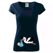 Bocian a bábätko - chlapec (Hana-creative)