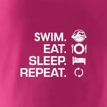 Eat sleep swim