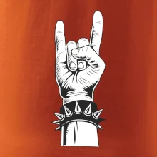 Rock ruka s náramkom