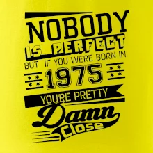 Nobody is perfect - 1975