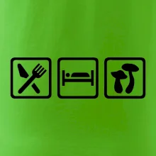 Eat Sleep Hubárčenie Eat Sleep Hubárčenie