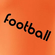 FOOTBALL nápis šikmo