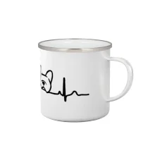 EKG Francúzsky buldoček hlava