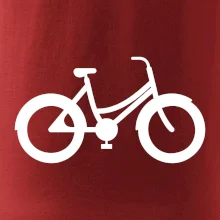 Obrázok kolesa na prsníku mestský bicykel