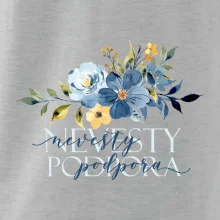 Nevesty podpora kvety modré