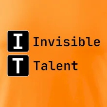 IT Nápis Invisible Talent