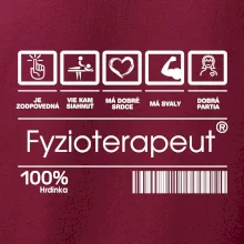 Čiarový kód fyzioterapeutka