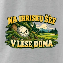 Na ihrisku šéf v lese doma
