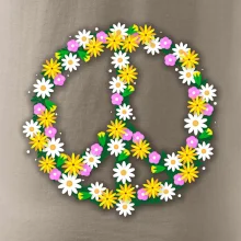 Peace symbol margaréty