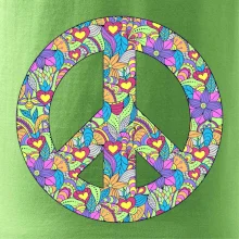 Peace symbol mandela