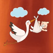 Bocian čakáme bábätko - neutrálne