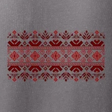 Ukrajinský vzor - červený