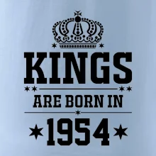 Kings are born in 1954