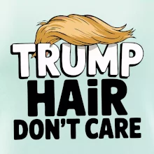 Trump hair dont care Trump hair dont care