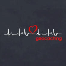 Moje srdce bije pre Geocaching -Text