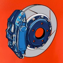 Auto kotúčová brzda