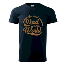 The best dad in the world - písacie