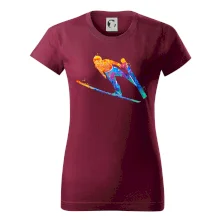 Skokan na lyžiach splash