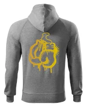 Box rukavice - zlatá potlač