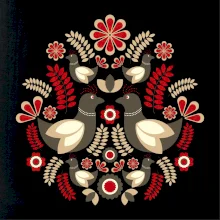 Folklór - hnedé vtáčiky