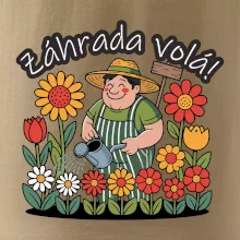Záhrada volá - záhradník a slnečnice Záhrada volá - záhradník a slnečnice