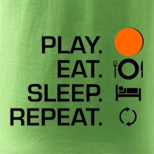 Hokejbal - Play eat sleep repeat