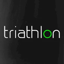 Triathlon nápis Triathlon nápis