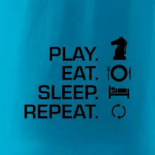 Eat sleep play - šach Eat sleep play - šach