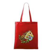 Kôň farebný s listami