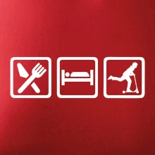 Eat sleep kolobeh - kolobežka