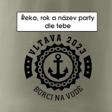 K vode - kotva (vlastný nápis) K vode - kotva (vlastný nápis)