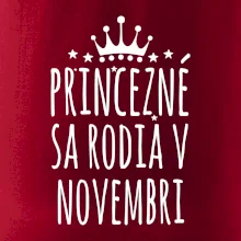 Princezné sa rodia v novembri