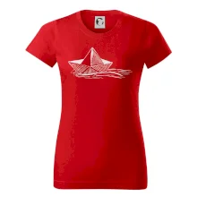 Letná romantika - papierová loďka