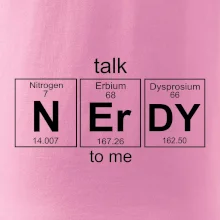 Talk nerdy - periodická tabuľka