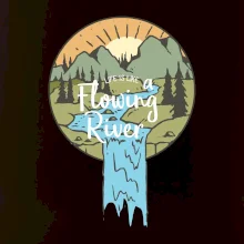 Life is like a Flowing river