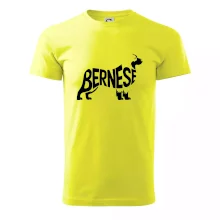 Bernese Mountain Dog nápis v tele