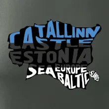 Mapy - názvy miest - Estónsko