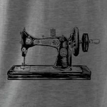 Šijací stroj - starý kreslený Šijací stroj - starý kreslený