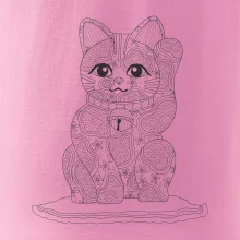 Mačka mávajúca mandala